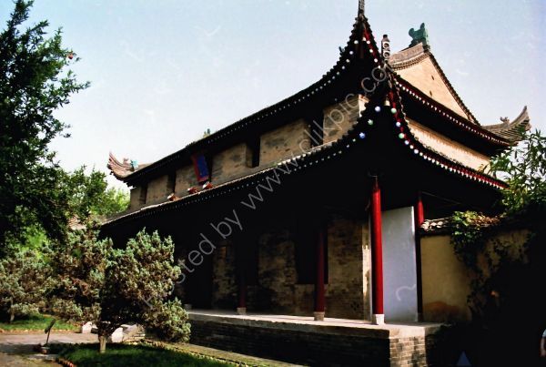 Building in The Big Wild Goose Pagoda Park, Xian